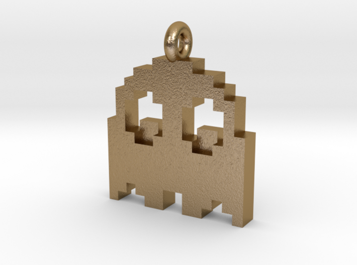 Pac-Man Pendant - Ghost 3d printed