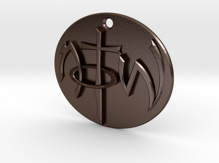 NOTW Pendant Not of This World 3d printed