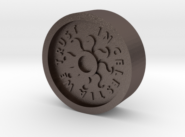 Brony Bit Coin 3d printed