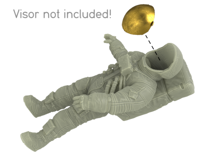 Neil Armstrong (small step) 1:6 3d printed 