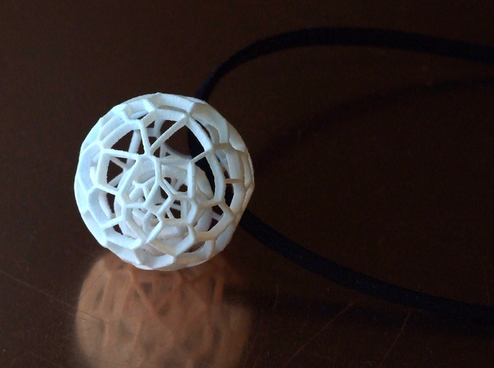 Intricate Dream Within A Dream Pendant 3d printed