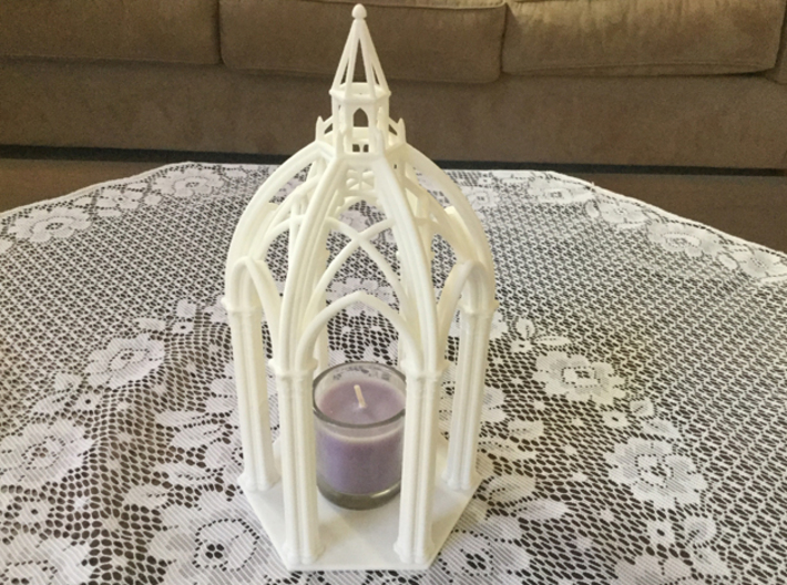Gothic Chapel 1 Base 3d printed Top and bottom of Chapel together