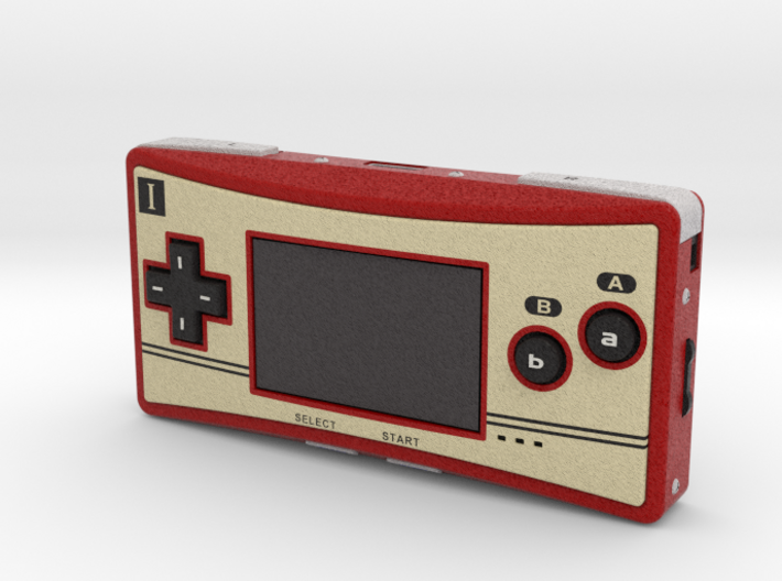 1:6 Nintendo Game Boy Micro (Famicom) 3d printed