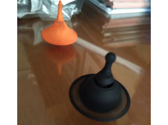 ALIEN Spinning Top 3d printed Spinning with SUPERB