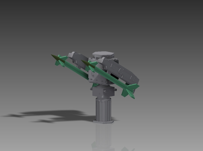 SA N 4 Gecko rockets and Launcher 1/96 3d printed
