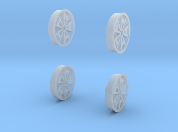 67 Turbine Wheel Faces 1-20 3d printed
