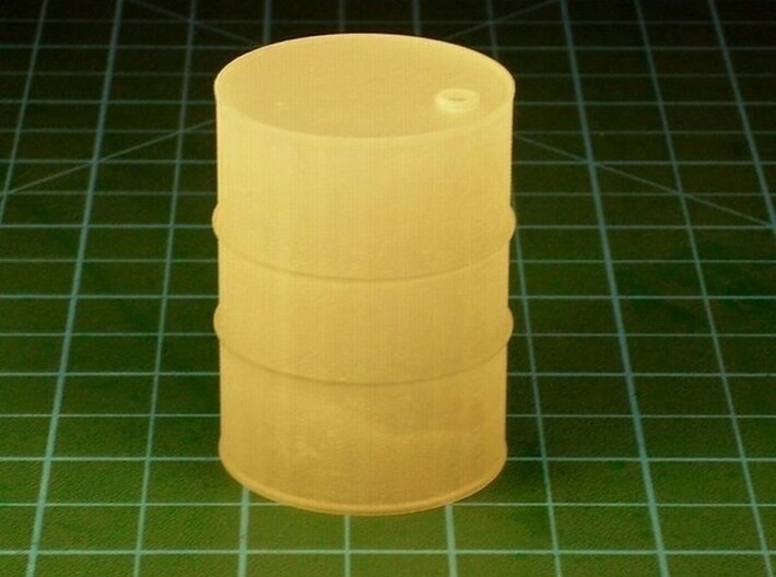 1/24 scale WWII US 55 gallons oil drums x 4 3d printed 