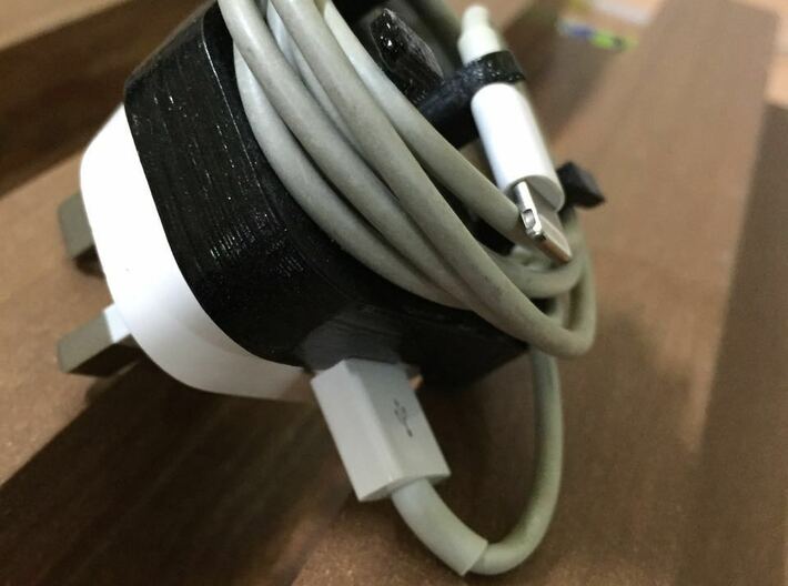 Charger Holder for iPhone 3d printed 