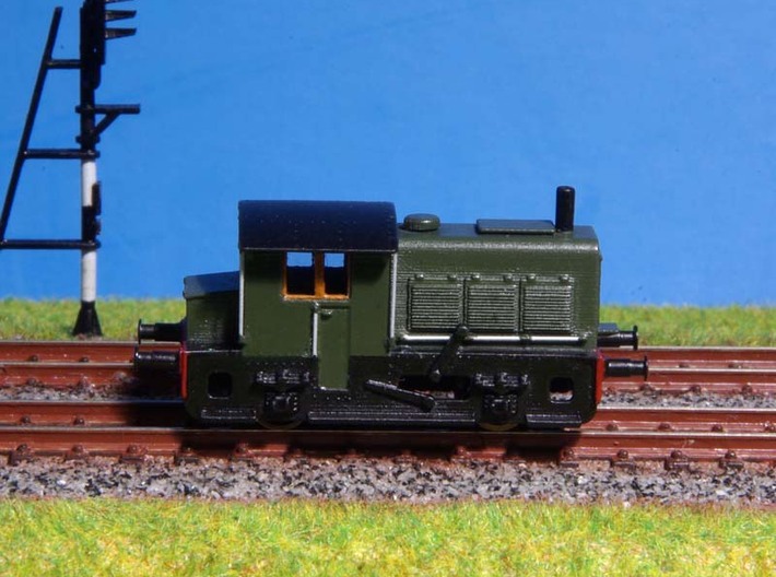 N SIK NS 200-300 locomotor (oudere versie) 3d printed Afgebouwde SIK in FXD