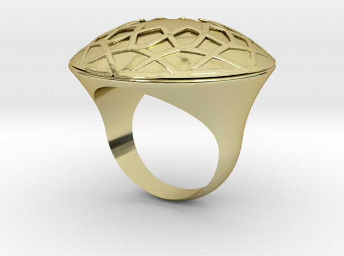 Ring Arabesk 3d printed