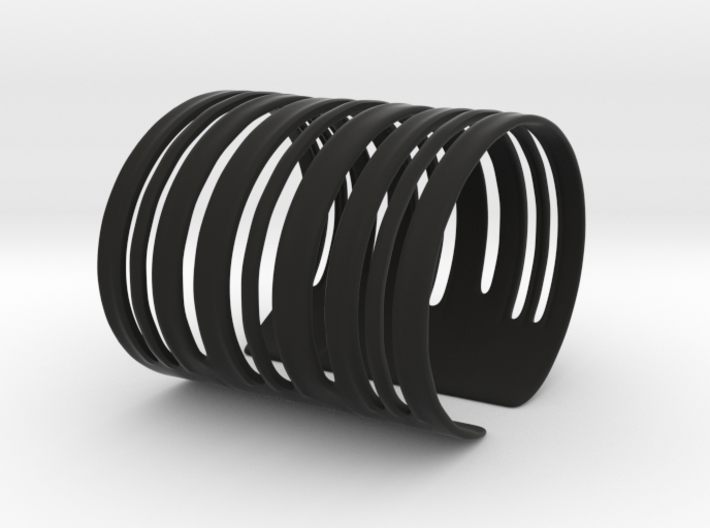 Bands Bracelet (Size L) 3d printed