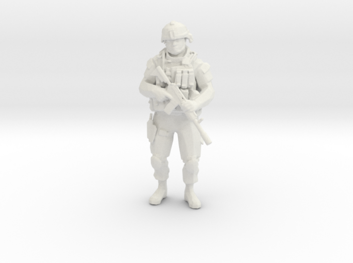 Modern Soldier Standing Esc: 1/24 3d printed 