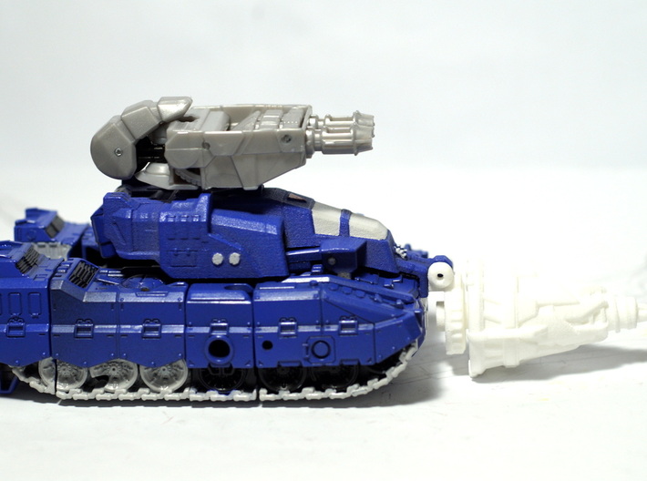 Drill Tank Turret with BFD2005 3d printed 