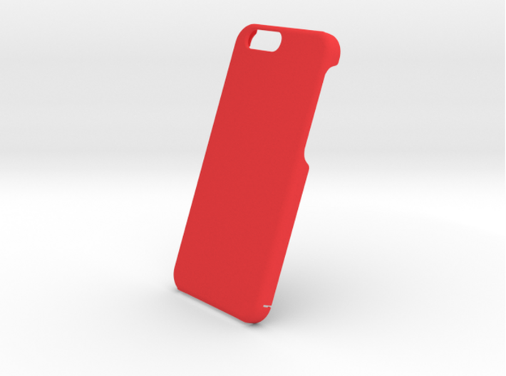 Cover for iPhone 6 (embossed logo and text) 3d printed