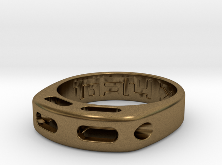 US9.125 Ring XX: Tritium 3d printed