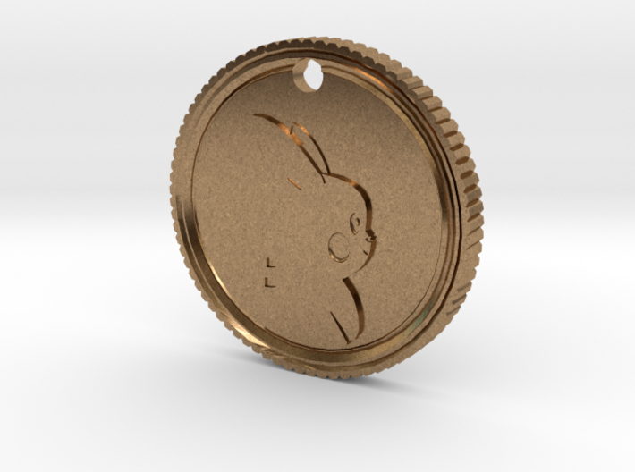 PokeCoin Medal 3d printed
