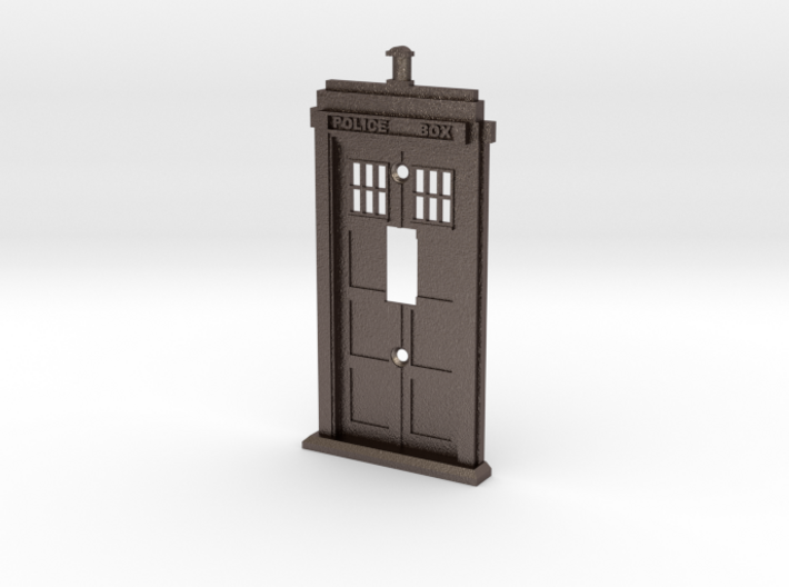 Tardis Light Switch Cover 3d printed