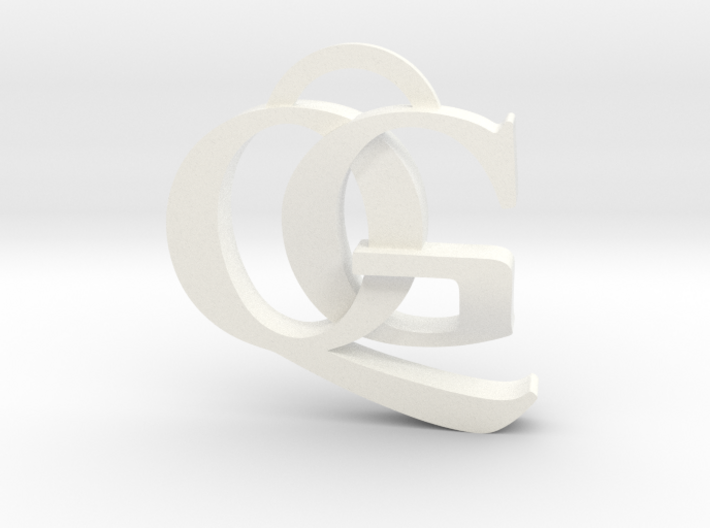 QG Keychain 3d printed