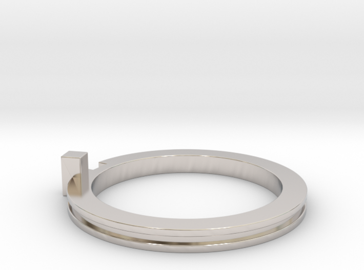 Slim Stackable Ring Size 7 3d printed