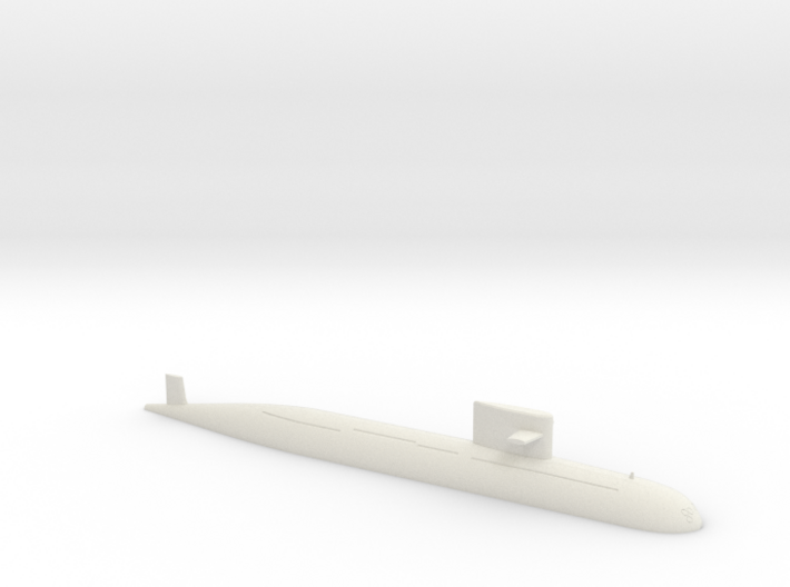 PLA[N] 093 Submarine, 1/350 3d printed