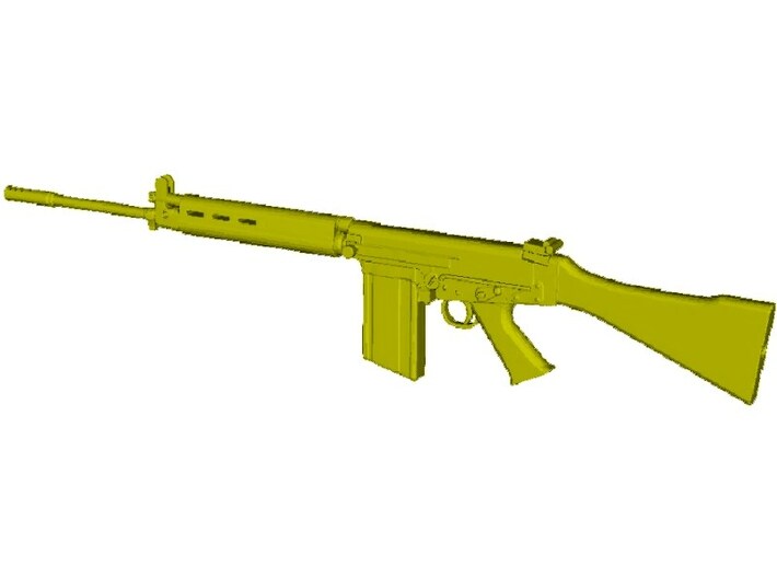 1/15 scale FN FAL Fabrique Nationale rifle x 1 3d printed