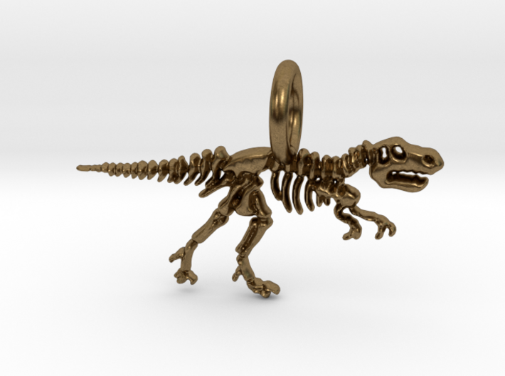 Tyrannosaurus Skeleton Pendant 3d printed