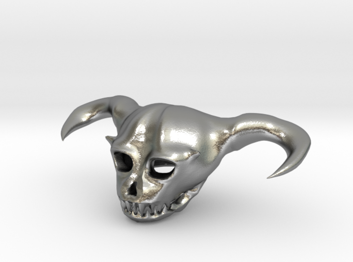 Demon Skull 3d printed