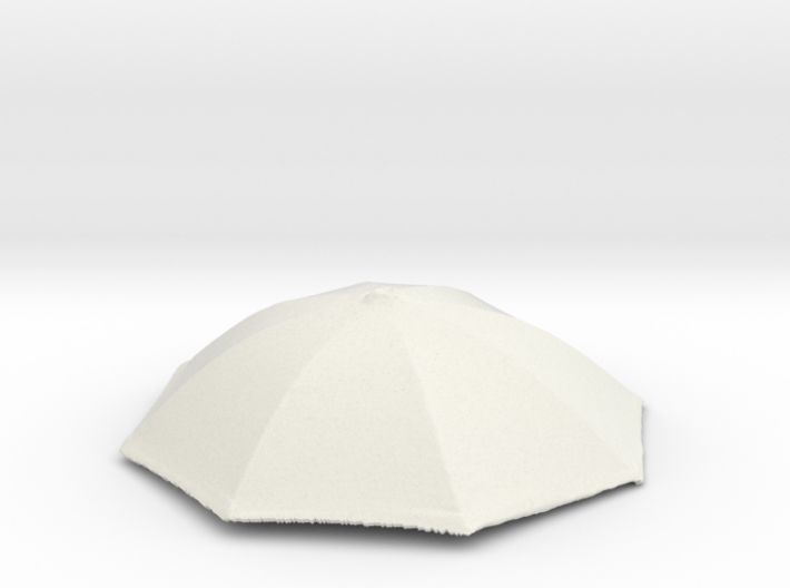 1/18 Realistic Umbrella Top for Auto Diorama 3d printed