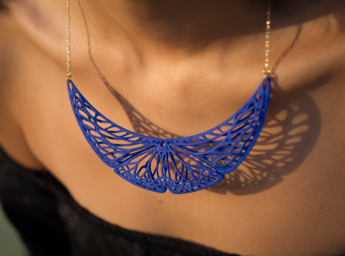 Butterfly Pendant (L) 3d printed