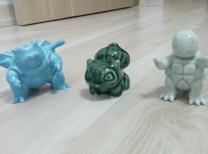 Porcelain Squirtle 3d printed