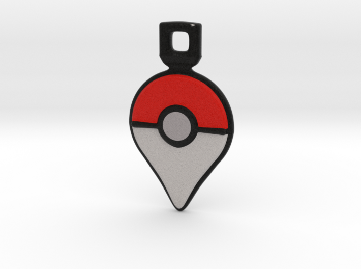 Pokemon GO - Logo Pendant/Necklace/Keychain 3d printed