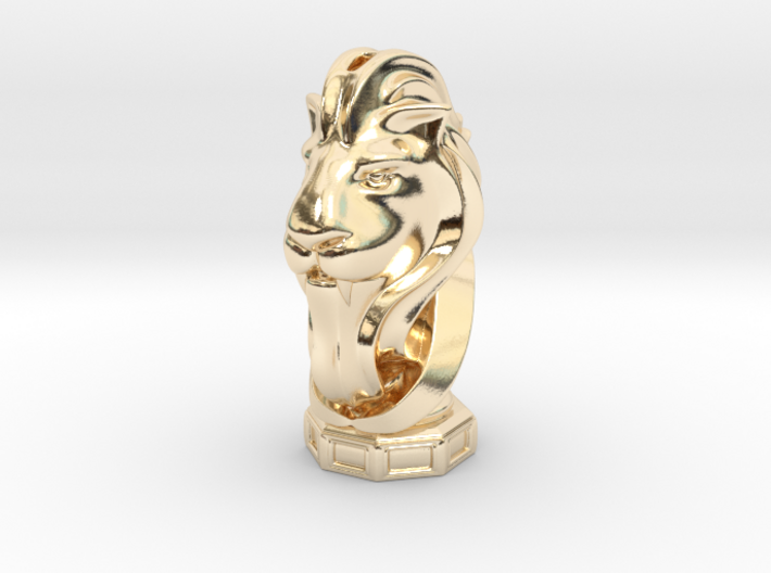 LionHeart(Pendant) 3d printed
