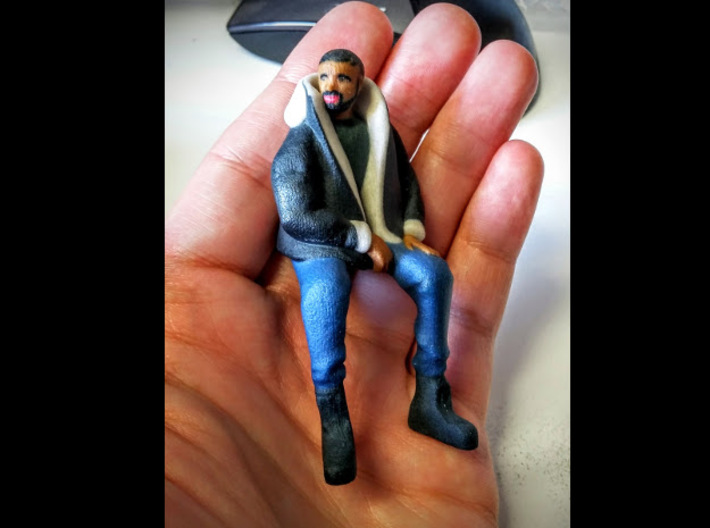 Drake | Tiny Views 3d printed Tiny enough for your regular-sized hands