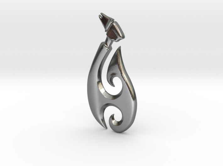 Maori Bird Hook 3d printed 