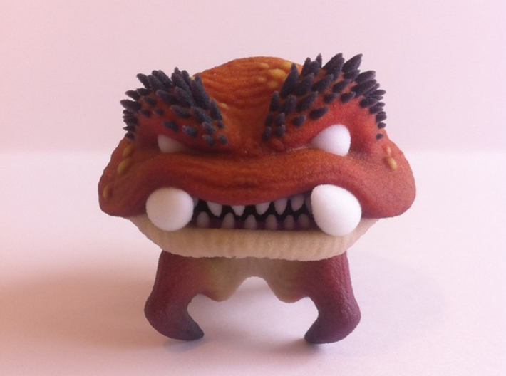 Mushroom Monster 3D Print 3d printed