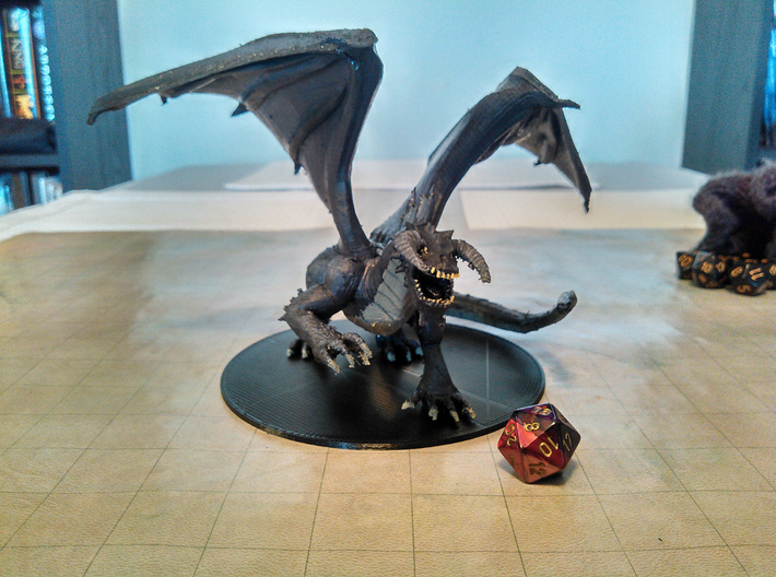 Black Dragon (Updated) 3d printed