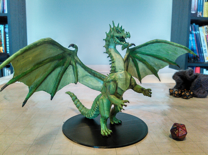 Green Dragon (Updated) 3d printed