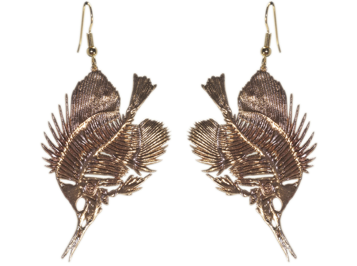 Butterfly Fish Earring/Pendant 3d printed 