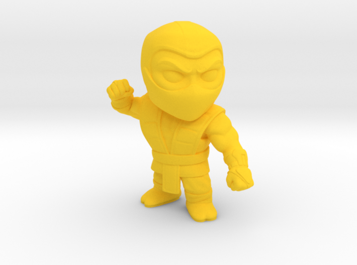 Ninja-medium 3d printed 