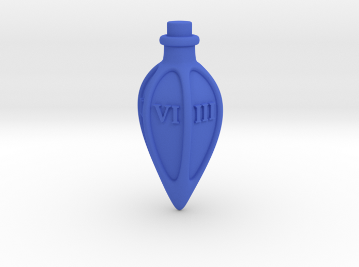 D6 dice potion bottle 3d printed