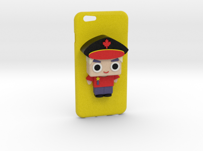 Iphone 6 Case (Cute policemen) 3d printed www.u-dimensions.com