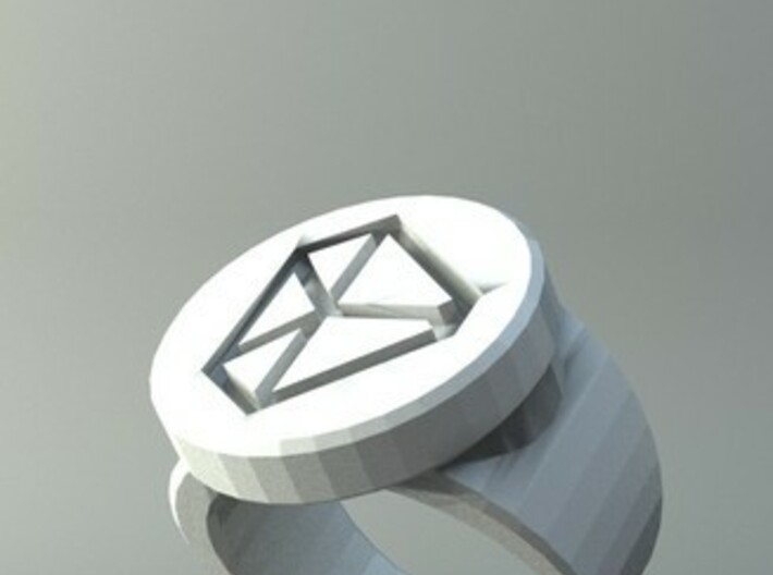 Prime Ring - Badge Diamond 3d printed 