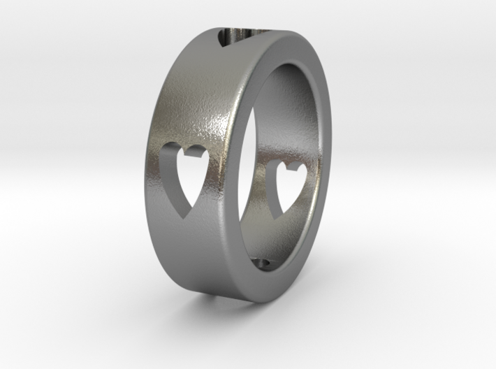 LOVE RING Size-11 3d printed