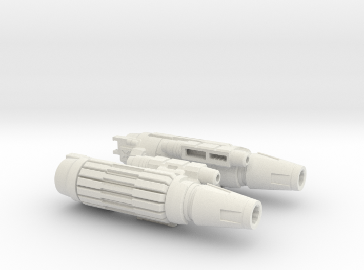 Cannon Master Leader Arm Tubes 3d printed