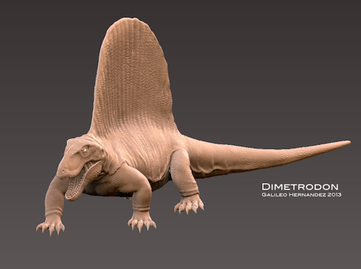 Dimetrodon 1:20 v3 3d printed