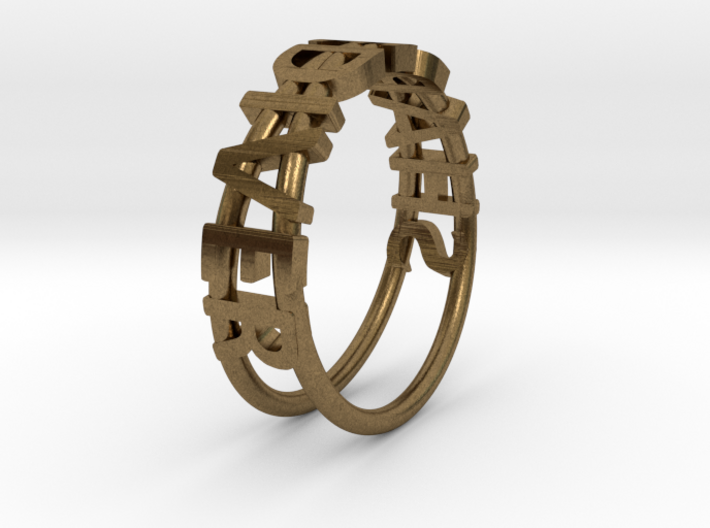 ShapeDiver Ring 3d printed