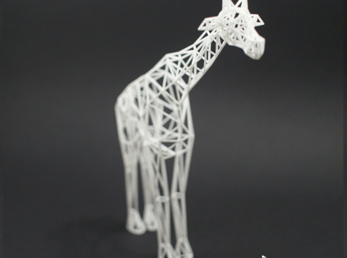 Digital Safari- Giraffe (Small) 3d printed 