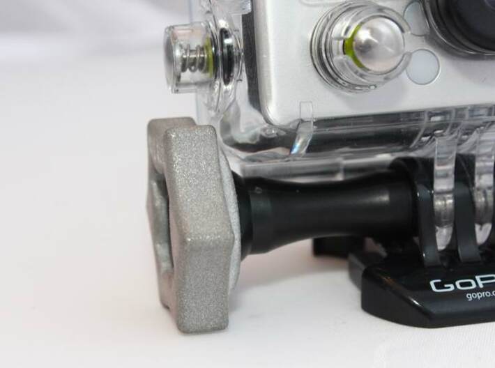 GOPRO TIGHTENING TOOL 3d printed GoPro tightening tool in Metallic Plastic