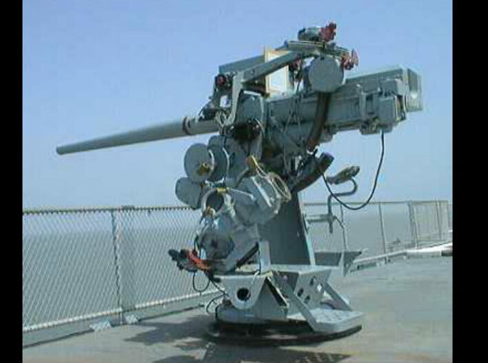 1/48 USN 3 inch 50 Cal Deck Gun 3d printed