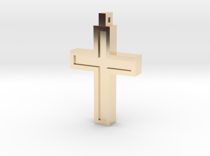 Pride Cross 3d printed